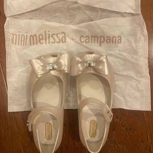 Toddler girls shoes by Mini Melissa